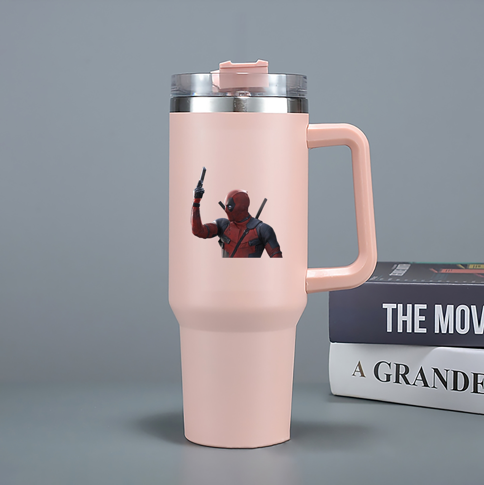 （画像用） Deadpool デッドプール 1200mL車用タンブラー（カラープリント）